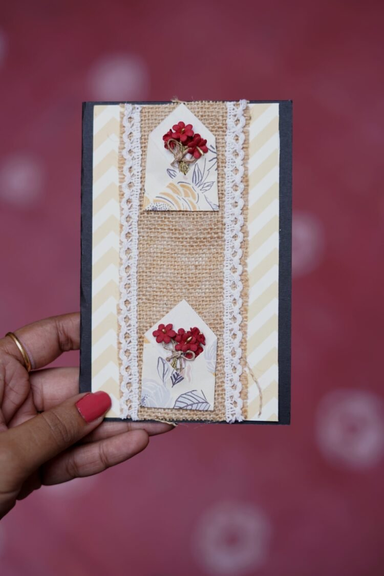 Vintage floral card